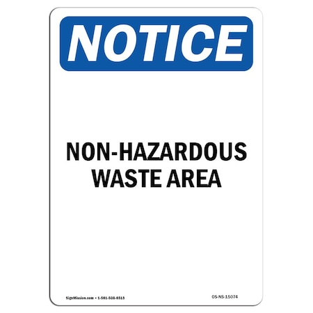 OSHA Notice, 18 Height, 24 Width, Rigid Plastic